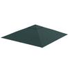 Gazebo Replacement Roof, 300 x 300 cm, 8 Drainage Holes, Grey