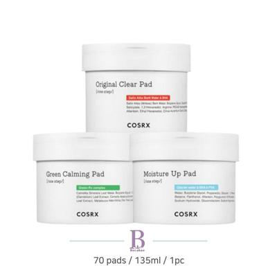 One Step Toner Pad 70pads 135ml (3 Types Original / Moisture Up / Green Calming)
