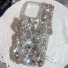 Luxury Diamond Bow Tassel Phone Case, Fits iPhone 13-17 Series