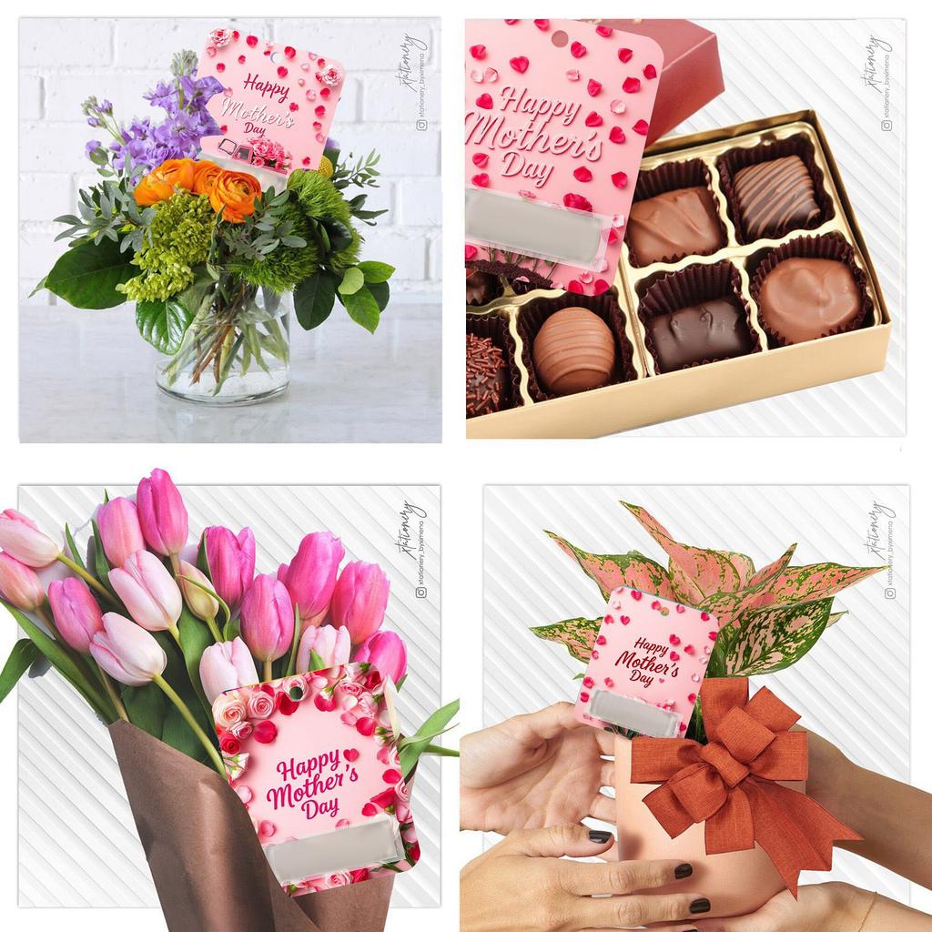 Muttertagsthemen Kreative Geldbörsen-Einsteckkarten und Geschenkdekorationsset