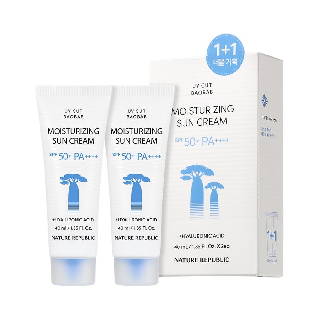 [2 Pack] UV Cut Baobab Moisture Sunscreen SPF50+ PA++++