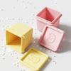 Dishwasher Safe Baby Food Storage Container 6 Grids Silicone Snacks Organizers Freezer To Microwave Snacks Box With Lid