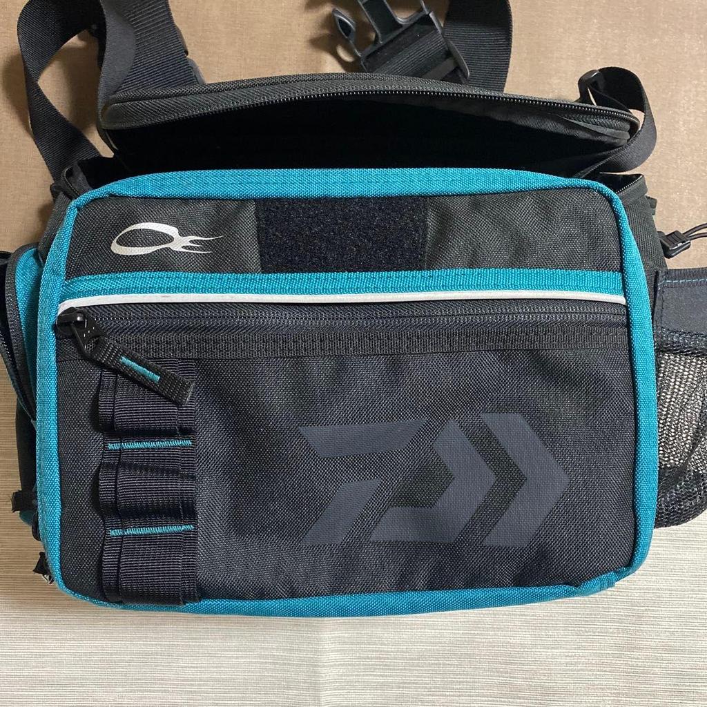Used DAIWA Emeraldas Hip Bag DAIWAEMERALDAS HIP BAG Egging Waist Tackle Bag Fishing-