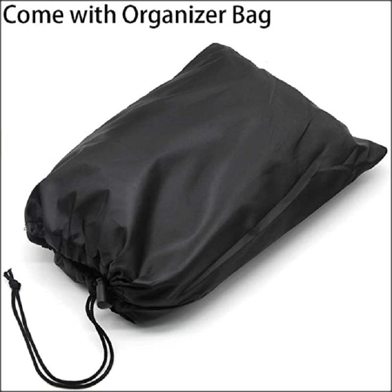 Multi-Function Exercise Bike/Spinning Cover, Indoor & Outdoor Waterproof Dustproof, Black Furniture-Grade Bicycle Protector