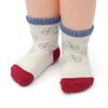 (Ayfoone) 12-Pair Set Baby Socks for Boys, Short Socks with Non-Slip Grips, Crew Length, Vehicle Design (16-18cm)