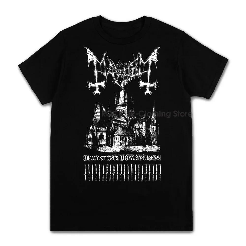 Rapper Mayhem Death Metal Cool T Shirt Men Women Oversized Tee Shirts 2022 Summer Short Sleeve Fashion Cotton Tees Tops XS-3XL