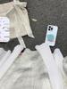 Abito a portafoglio con stampa inchiostro retrò: Stile snellente estivo da donna