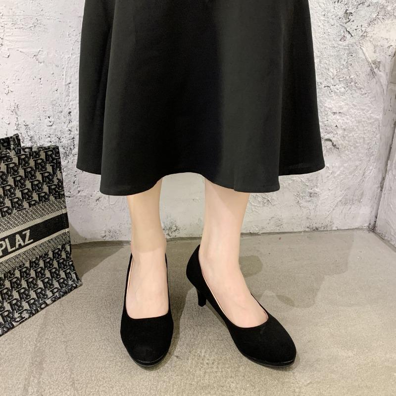 fashion 2024 High Heels Shoes Women White Wedding Shoes Thick Elegant High Heels Fashion Party Pumps Spring Footwear