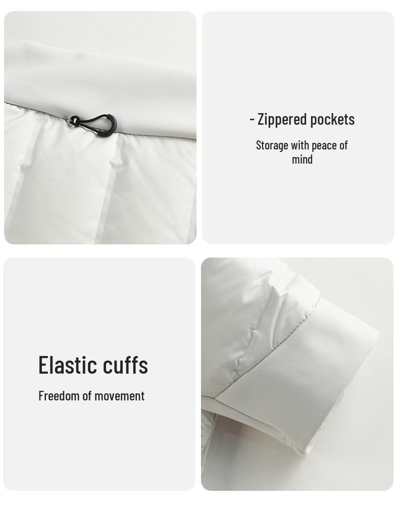 New Heat-Sealed Softshell Winter 3-in-1 Down Jacket