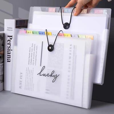 A4 Multigrid File Document Pouch Folder Holder Organizer Planner Organ Bag Folder Material Bill Storages Office Accessories