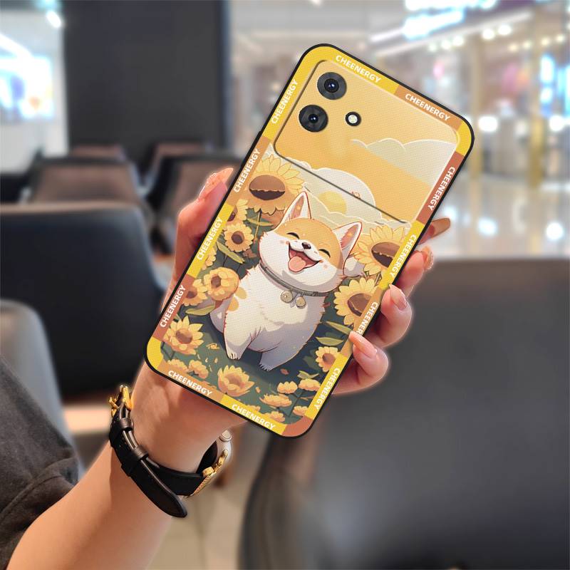 Back Cover Durable Phone Case For Cubot Note21 Cute Soft Case Waterproof Graffiti TPU Cartoon Dirt-resistant Full Wrap