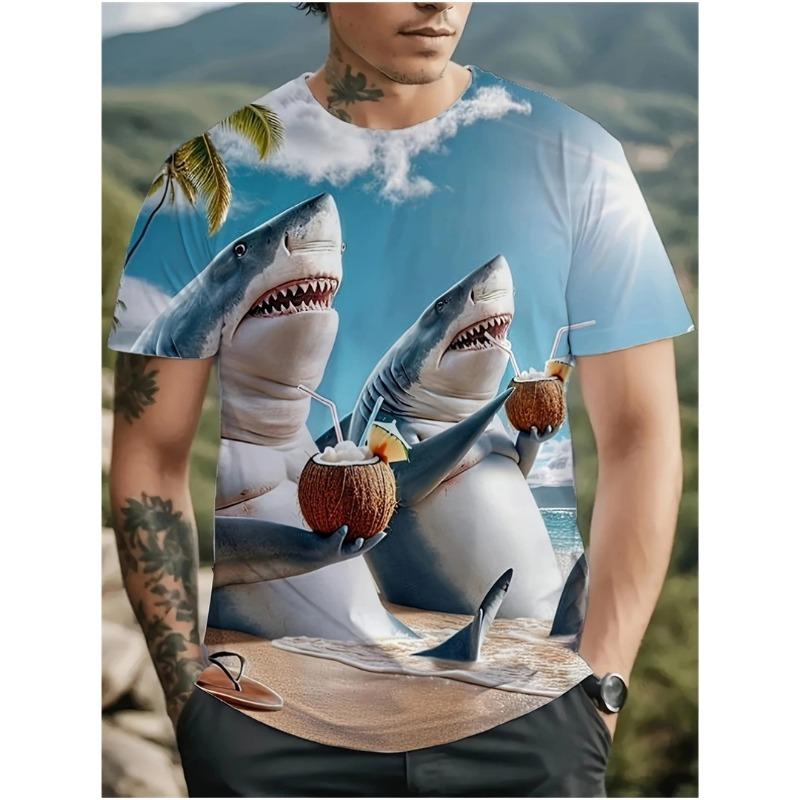 New Summer 3D Cute Animal Golden Retriever Printing T Shirt Children Fashion Harajuku Short Sleeves Funny