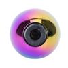 Neo Chrome Round Shift Knob For Both Manual or Automatic, For Honda Acura Mazda Mitsubishi Nissan In