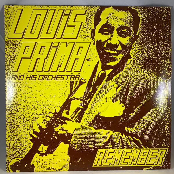 

LP Record LOUIS PRIMA & HIS ORCHESTRA - Remember AWE12 Magic 1984 UK Jazz Used