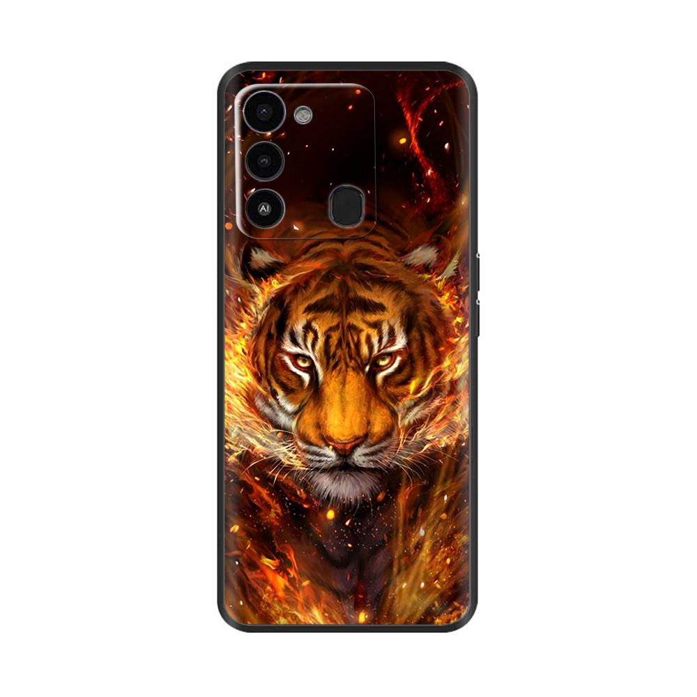 Printed Case For Tecno Spark GO 2022 Case Soft Silicone Cover On For Tecno Spark 8C 8 C Phone Cases SparkGo 2022 Coque Bumper