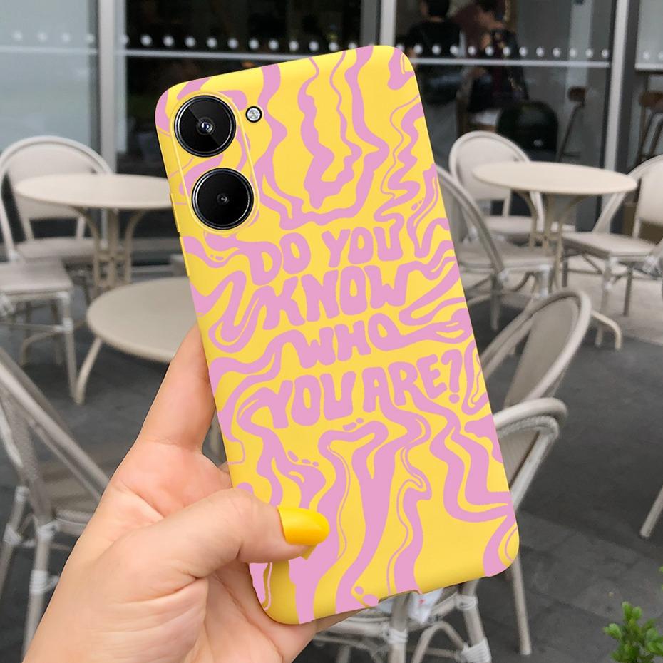 For Realme 10 2022 Lovely Printing Jelly Silicone Case For Realme10 RMX3630 Funda Realme 10 4G Soft TPU Phone Cases
