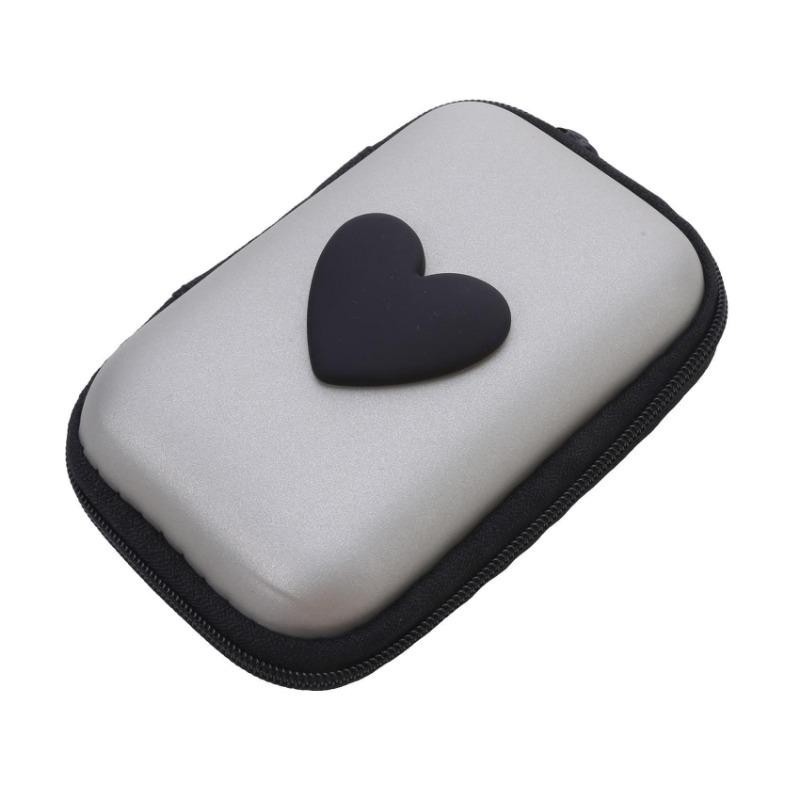 

Cute Headphone Data Cable Storage Bags Charger Power Bank Rectangular Box Zipper Bag Pocket Pouch