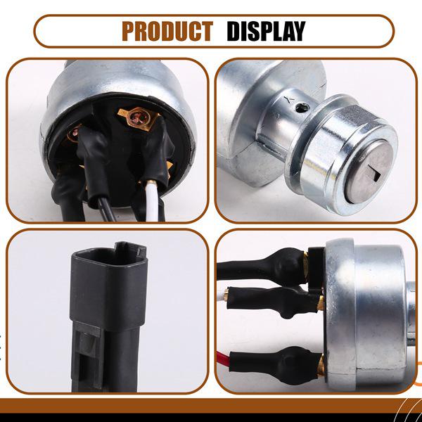 Zündschalter mit Schlüssel für Caterpillar Modelle: 277B, 246, 262 und 232B. Modell-Nr: 142-8858.