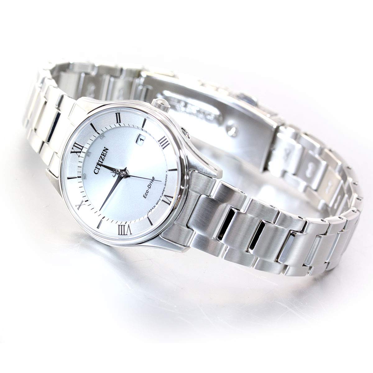 

CITIZEN COLLECTION Watch Eco-Drive Radio-Controlled ES0000-79A Women s білий