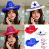 Patriotic Independence Day Outfits American Flag Costumes Accessories 4th of Jul Costume for Dresses Up Cosplay Party