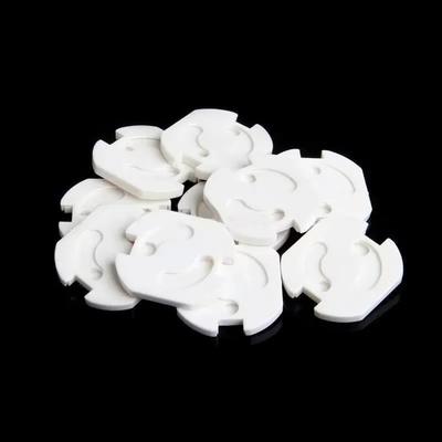 10Pcs EU Power Socket Electrical Outlet Baby Child Safety Guard Protection Anti Electric Shock Plugs Protector Rotate Cover