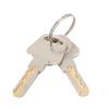 10 Sets 1.5in   Padlocks Steel Beam Insulated Anti Corrosion Lock for Industry Machine Manufacturing(Blue )