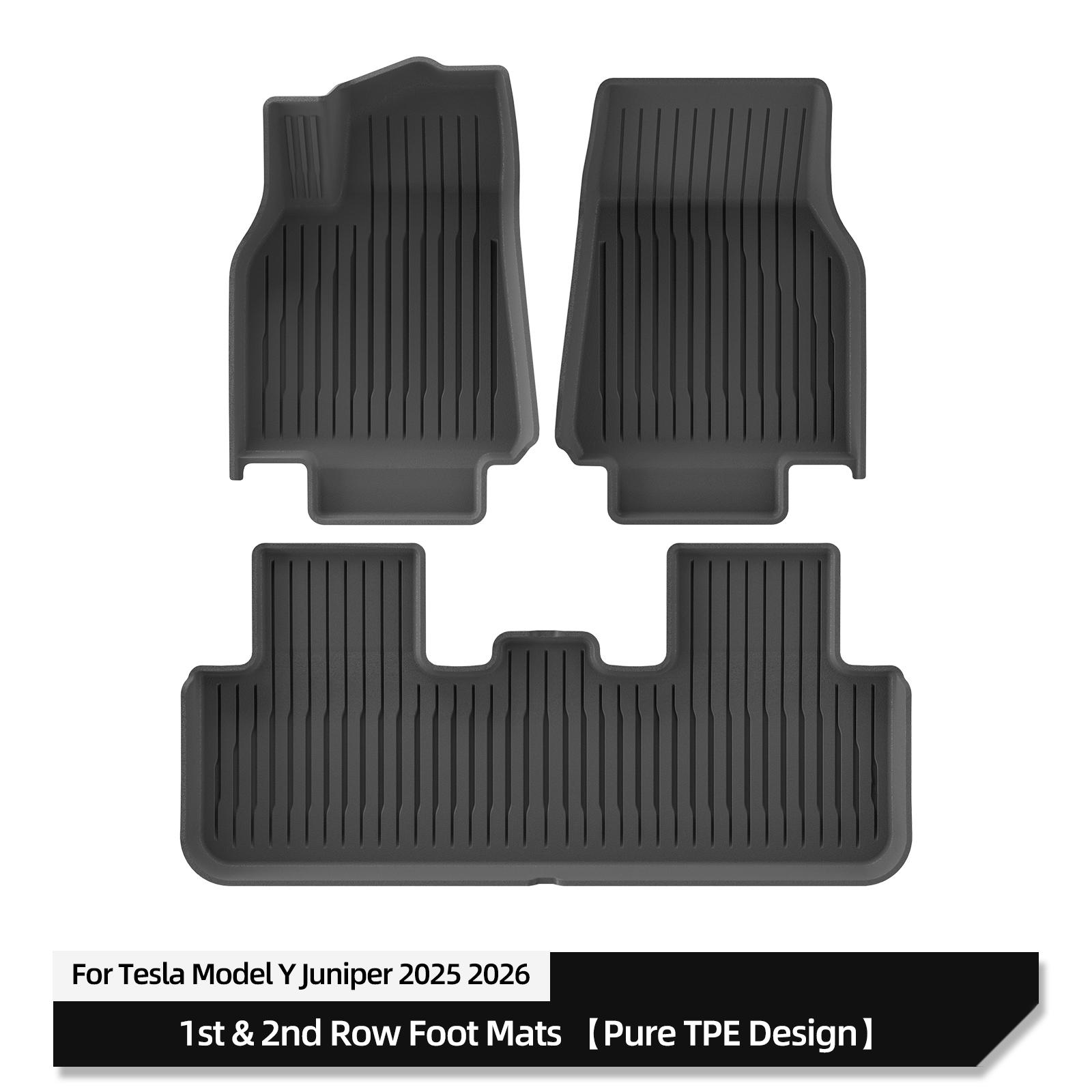 

для Tesla Model Y Juniper/Launch 2025 Автомобильные коврики Защитный коврик Аксессуары для интерьера Водонепроницаемые подставки под ноги ModelY 2019-2025