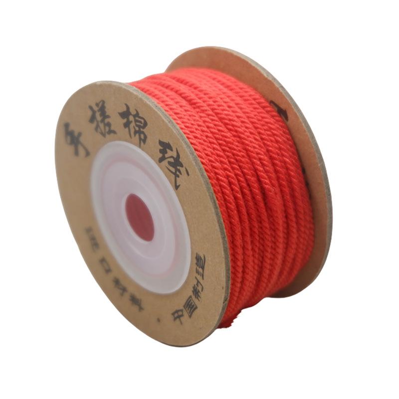 Dragon Boat Festival Multicolored Rope Diy Multicolored Rope Hand-Woven Self-Woven Hand Rope Material Bracelet Tibetan Hand Rubbing Cotton Thread Rope