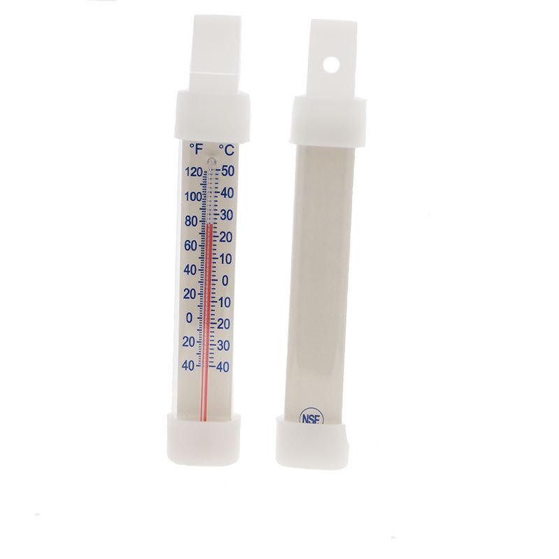 Refrigerator & Freezer Glass Thermometer - Cold Storage Temperature Gauge