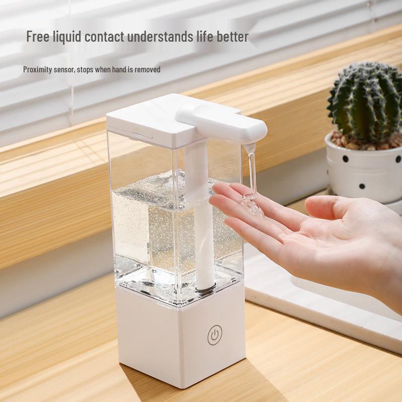 Touchless Automatic Soap Dispenser with Induction Charging, Smart Design, Large Capacity for Hotels
