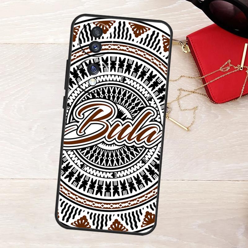 Fijian Masi Tapa Case For Honor 400 Pro 200 Lite 50 70 90 X9a X9b X9c X9d X8a X8b X8c Magic 5 6 7 8 Pro Cover