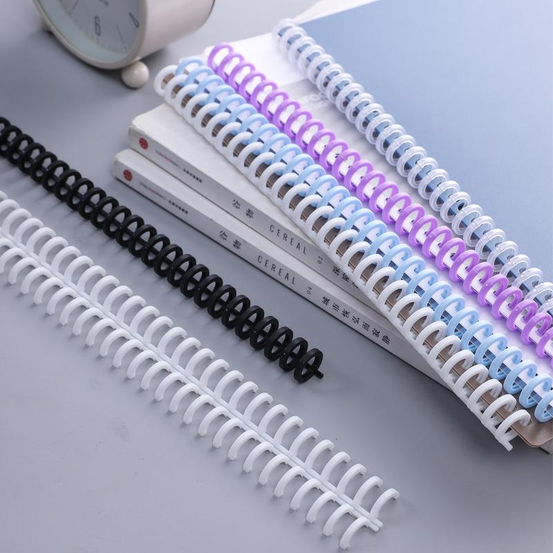 30-Hole Multifunctional Loose-Leaf Binding Strip 10mm, Freely Cut, A4/A5 Clip