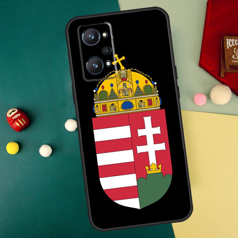 Hungary Flag For Realme 15 Pro GT7 C55 C71 C53 C67 C75 C61 C33 C63 C51 C65 10 11 12 13 14 Pro Plus Case