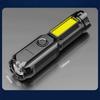 Flashlight Torch ABS Accessories Black LED Most Powerful