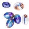 Magisches Schleim-Set, 2er-Pack, bunter Kristallschlamm, Sternenhimmel-Gelee-Schleim, DIY-Spielzeug, sensorisches Spiel, knetbare Plastilin-Schleim, bunter Eierschleim