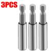 1/20x Magnetic Screwdriver Bit Holder Set  Hex Shank Extension Carbon Steel Quick Release Drill Bit Adapter for Screws and Nuts