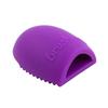 Gant de Nettoyage - Esthétique - Pinceau de Maquillage - Silicone - Violet - Compact
