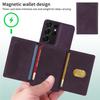 For Samsung Galaxy S21 Ultra 5G Magnetic Case BETOPNICE Leather Phone Cover Kickstand with Detachable Card Bag