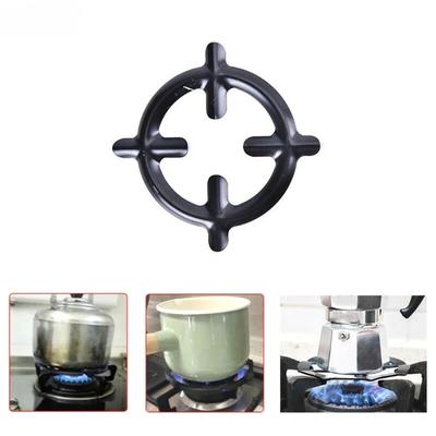 1 peça/2 peças Anel Redutor de Grelha para Fogão a Gás de Ferro Fundido Suporte Durável Resistente ao Calor para Cafeteira Moka Placa de Fogão para Fogão