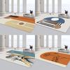 Living Room Rug Teenager Bedroom Rug Sofa Coffee Table Rug Non-slip Rug Washable Floor Mat