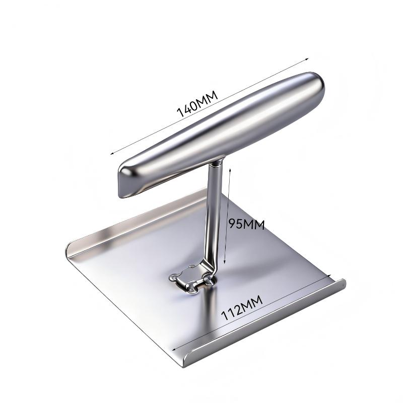 BBQ Enthusiast s Stainless Steel Grill Press Plate with Heavy Duty and Heat‑Resistant Features