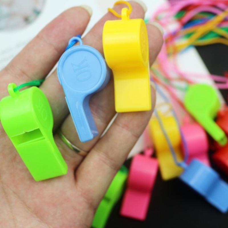 24Pcs Professional Sport Whistle with Lanyard Loud Crisp Sound Whistle Coaches Whistles Football Trainer Whistle