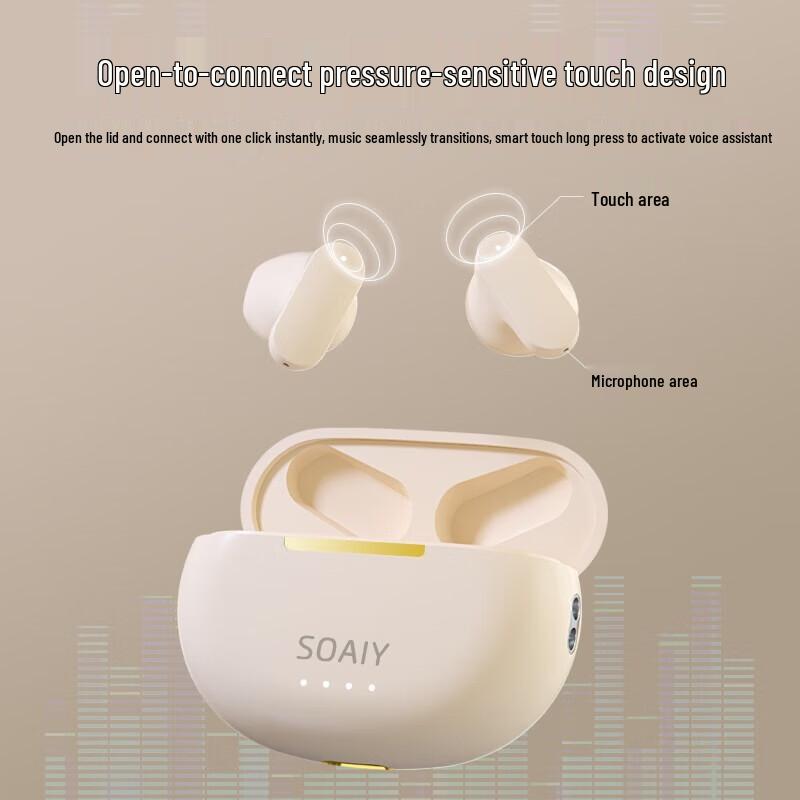 Soaiy SL6 Pro Open-Ear True Wireless Sports Headphones