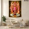 One Piece Luffy Tapestry Wall Tapestry Fashion Print Wallmounted Wall Covering Decoration Atmospheric Background Cloth Work Of Art