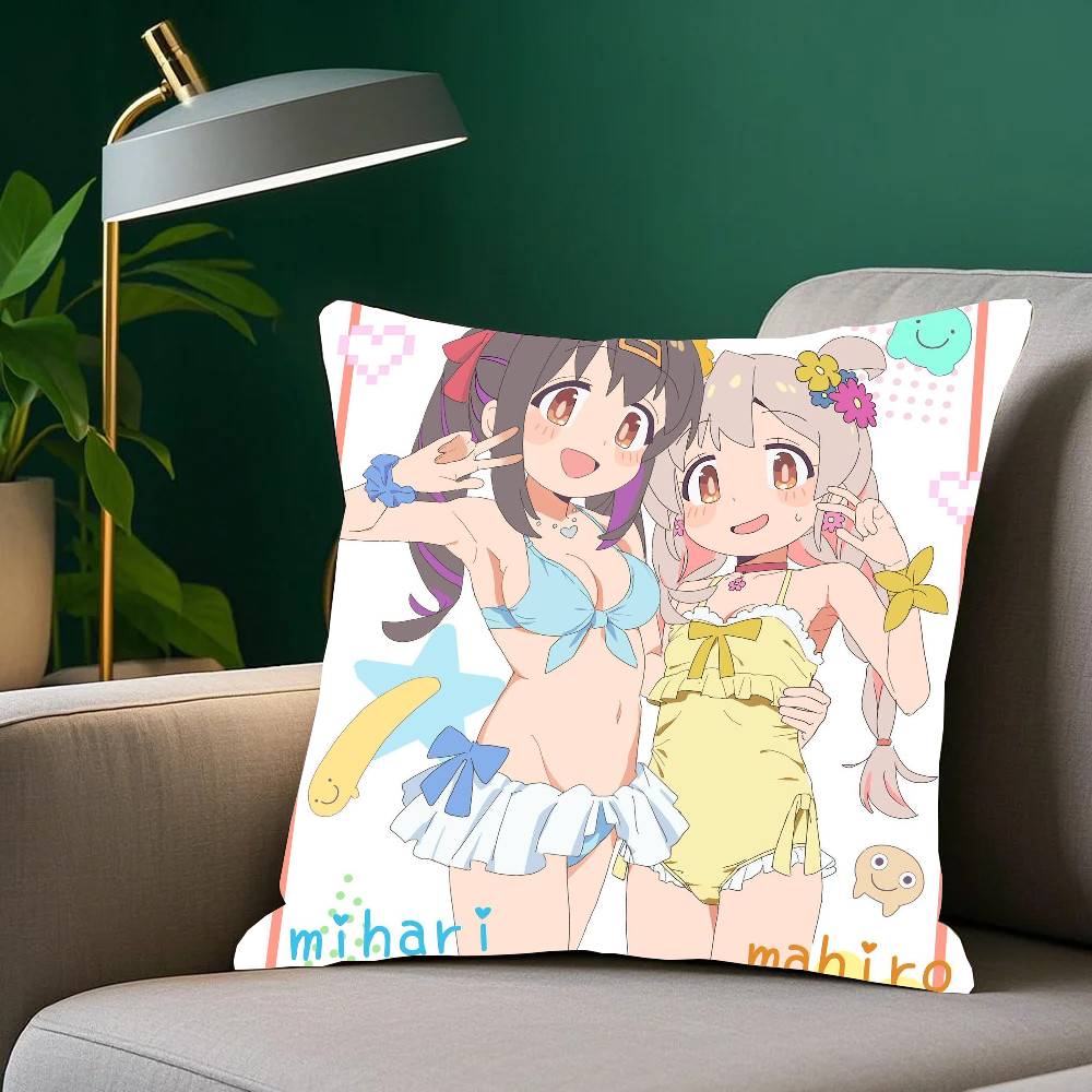 Anime O-Onimai Pillow Case Home Decor Throw For Sofa Bed Car Room Decor Gift Idea
