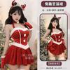 Domila Christmas Dress Female Velvet Dress Pure Lust Sexy Female Live Streaming Host Performance Costume Halloween Stage Costume
