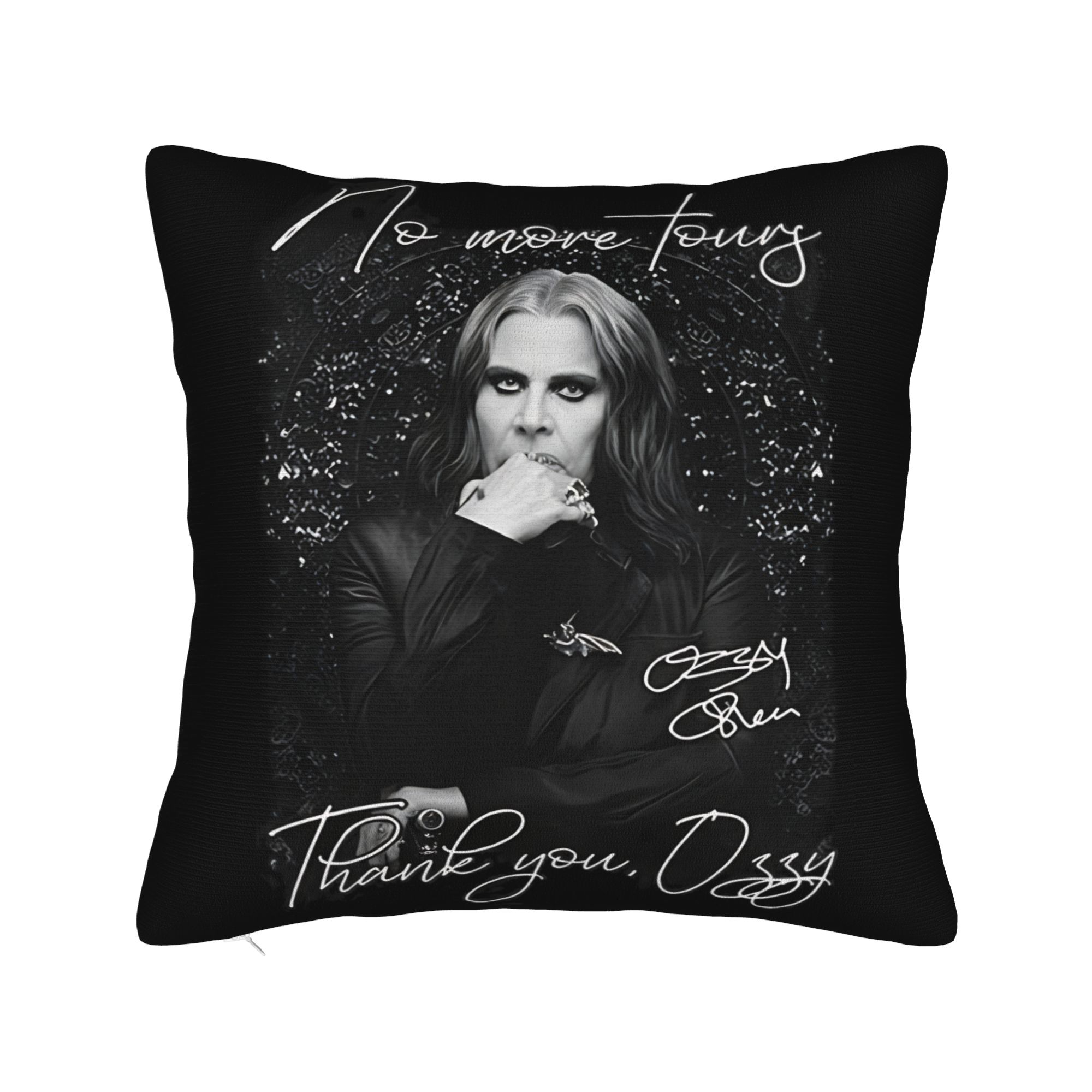 

Warm Seat ozzy osbourne Decorations Pillowcases Accessories Pillow Covers Zippered Multiple Sizes 12x12in 30X30cm
