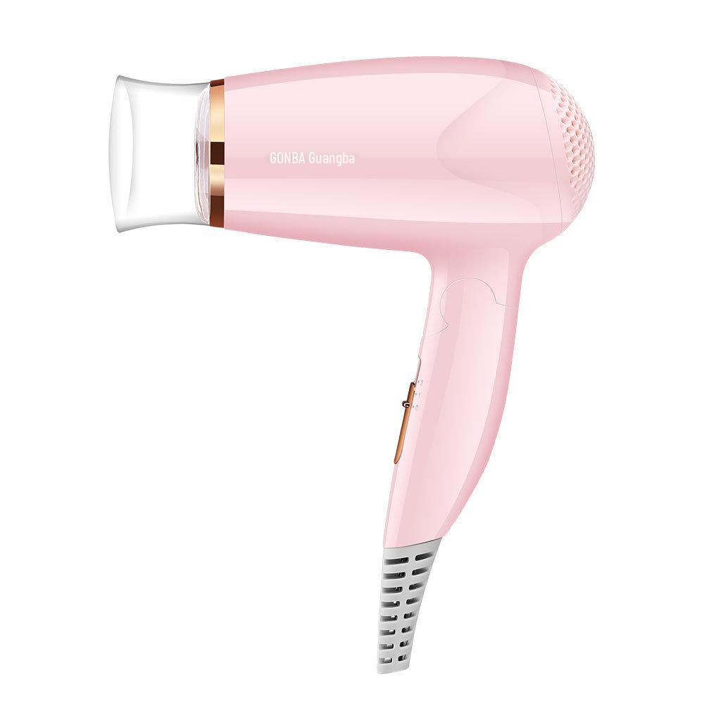 

Guangba Маломощный портативный складной фен с отрицательными ионами - бережно относится к волосам