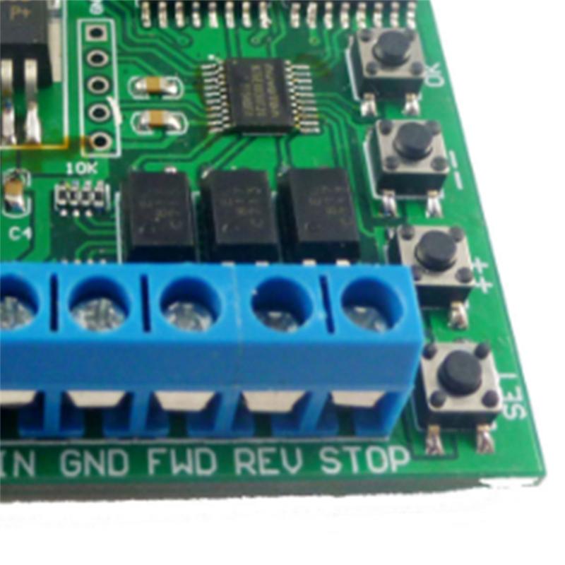 A84X-IO53A02 DC 5-24V Cycle Delay Relay Module 0.1S-999Min Adjustable Time Control Switch Motor Forward Reverse Controller