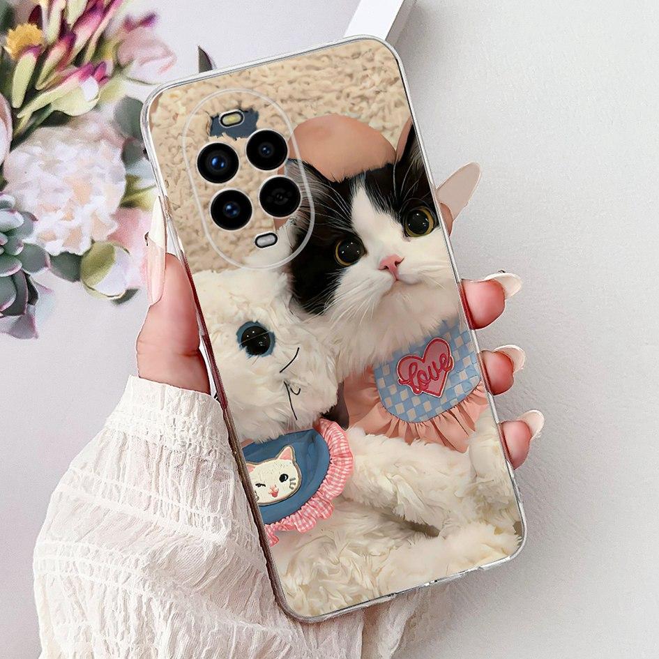 For Huawei Nova 13 Case Nova13 5G Cover BLK-AL80 Funda Popular Flower Butterfly Soft Clear Silicone Cases For Nova 13 Pro Bumper